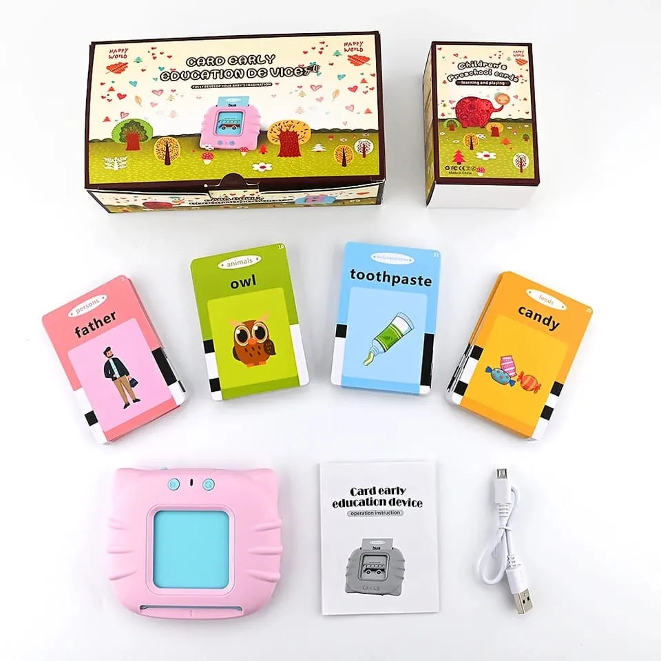 Talking Flash Card Reader for Early English Learning