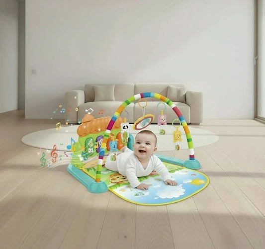 Baby Piano Fitness Play Mat – Musical Activity Gym for Infants