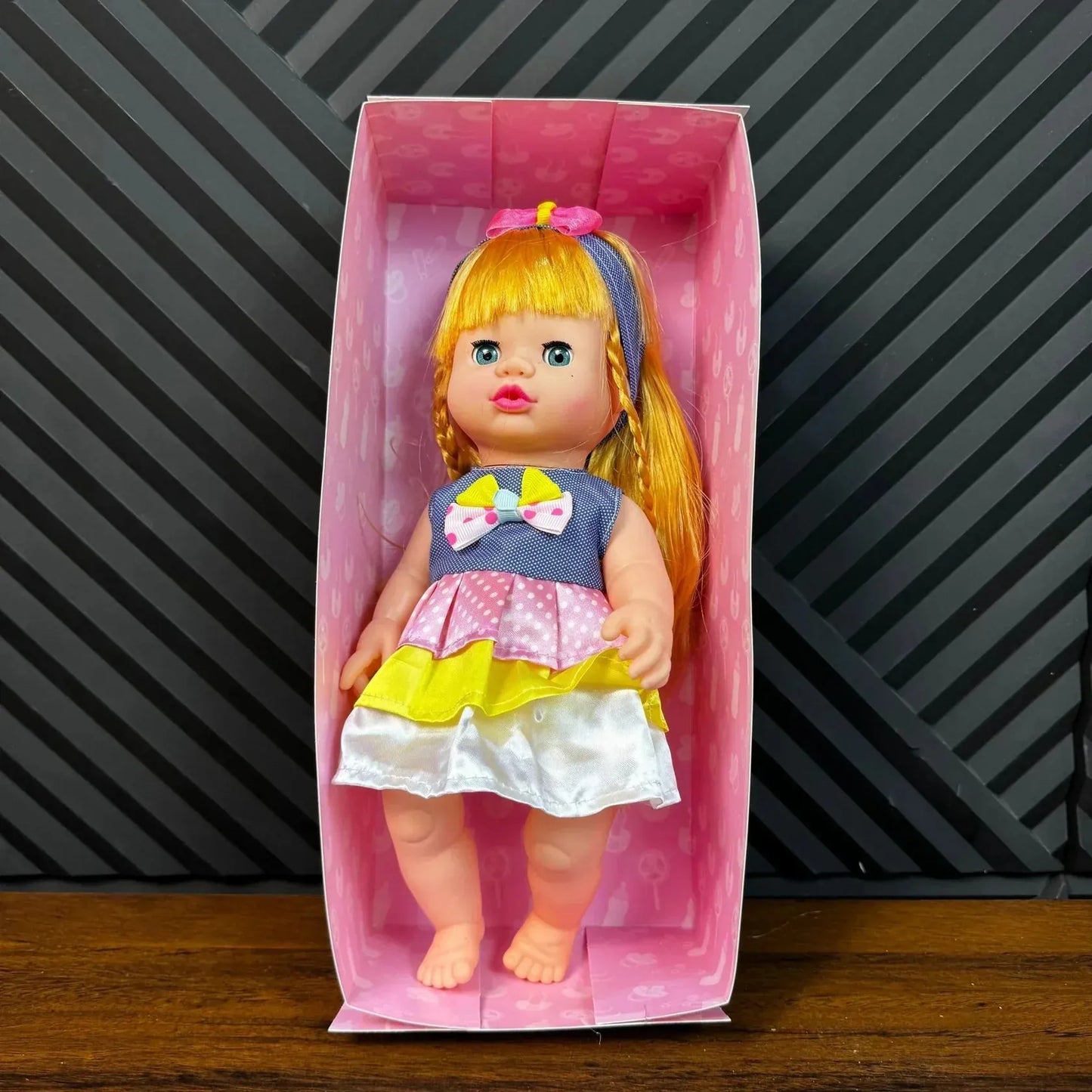 Happy Baby Doll with Bottle & Music – Everyday Play Companion