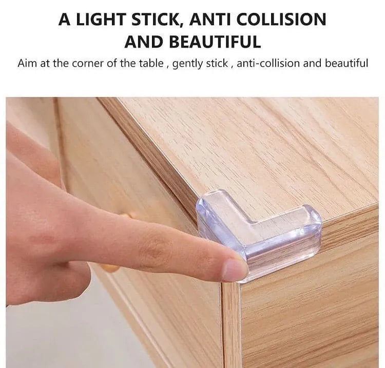 Baby Silicone Safety Table Corner Protectors – Pack of 4