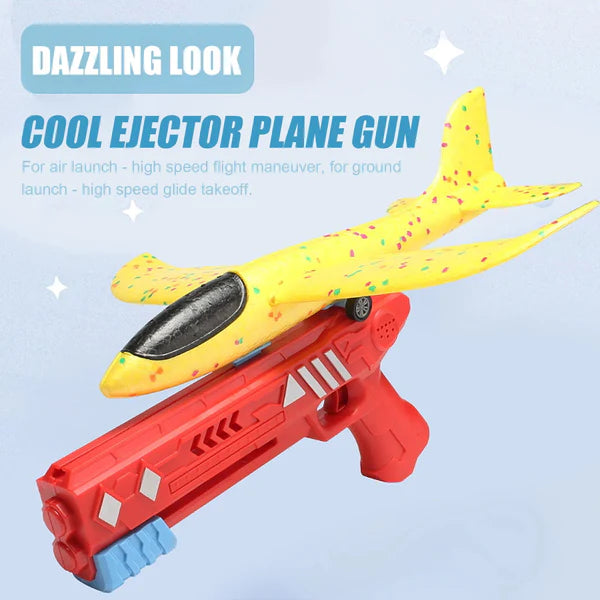Catapult Airplane Launching Glider Gun Toy